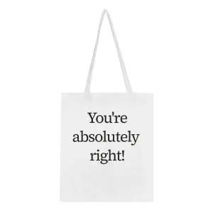 Classic Tote Bag White