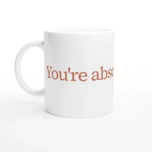 White 11oz Ceramic Mug